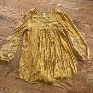 Boho Flowy Tunic Top